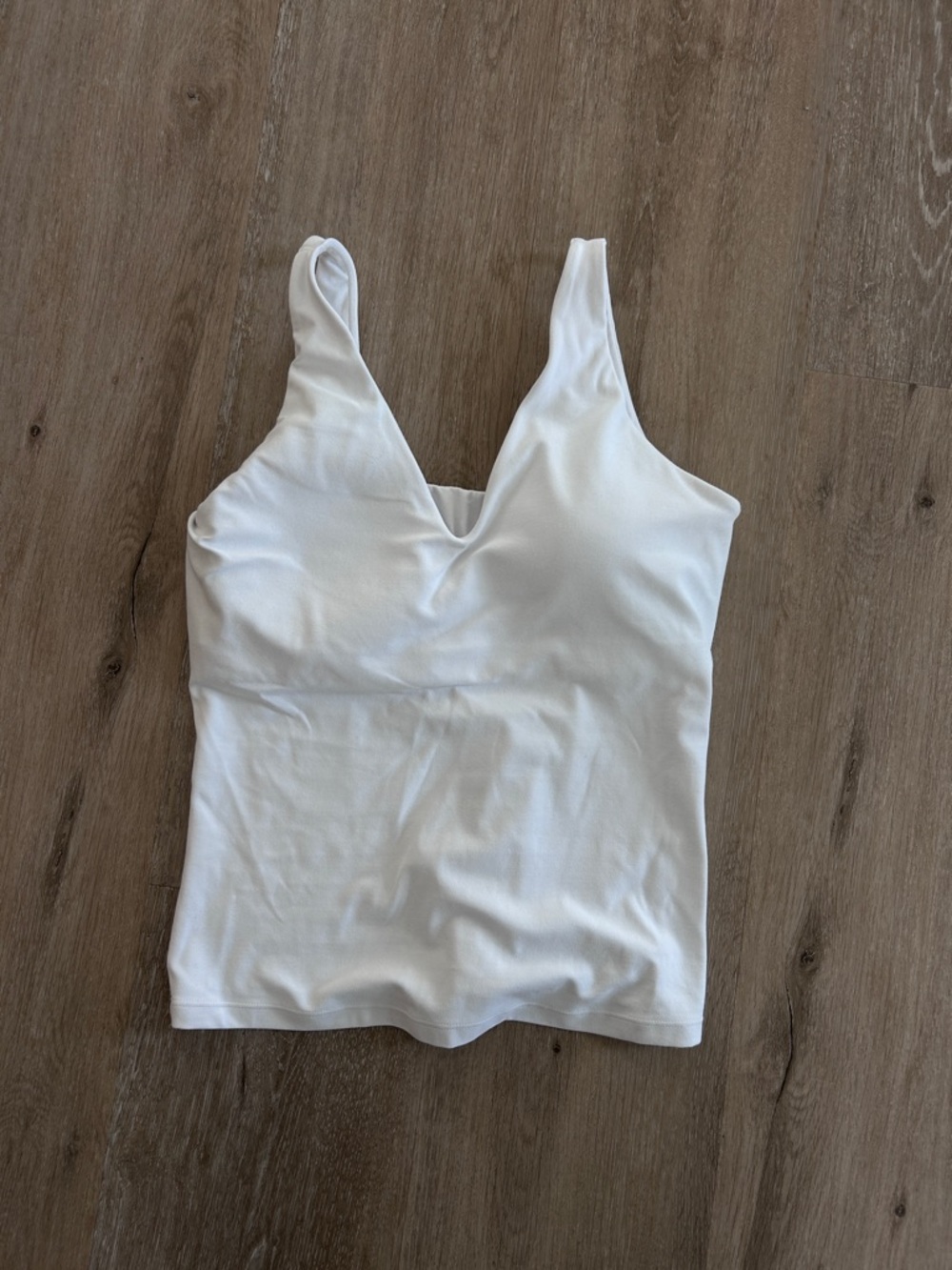 Oner Active White scoop neck Tank Top
